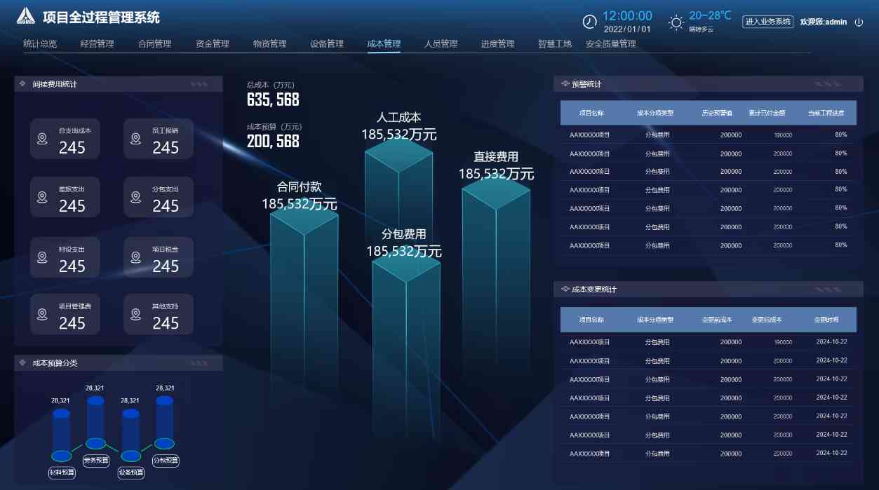 工程項目管理系統中的業財模塊有什么作用? 工程項目管理系統中的業財模塊有什么作用?
